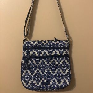 Vera Bradley Triple Zip Hipster Crossbody Bag
